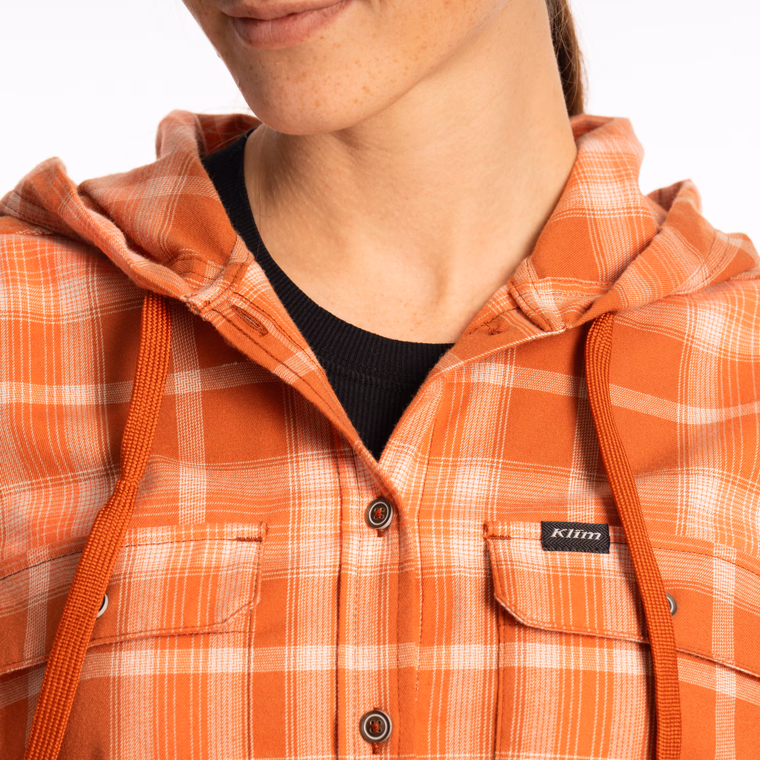 Ginny Mountain Midweight Stretch Flannel Hoodie