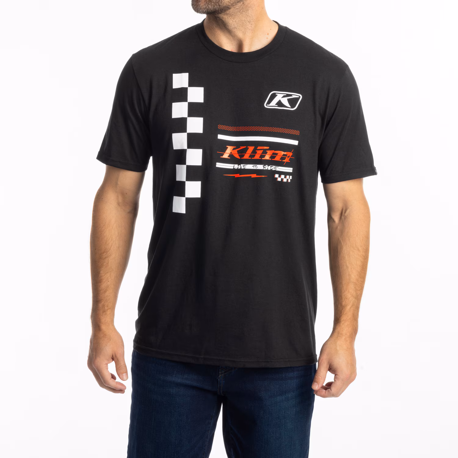 Checkered Flag Tri-blend Tee