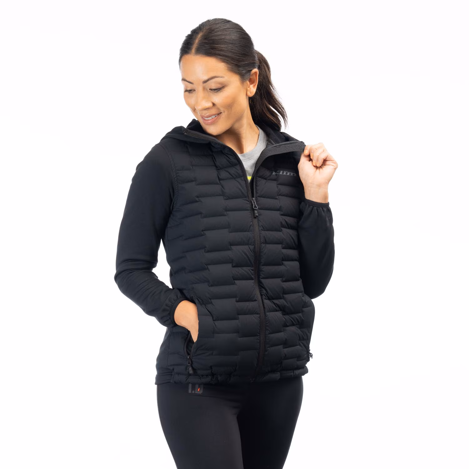Luna Stretch Down Hybrid Hoodie