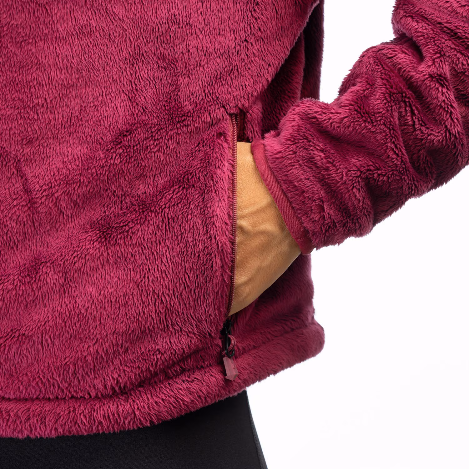 Cascade 1/4 Zip Crop Hoodie