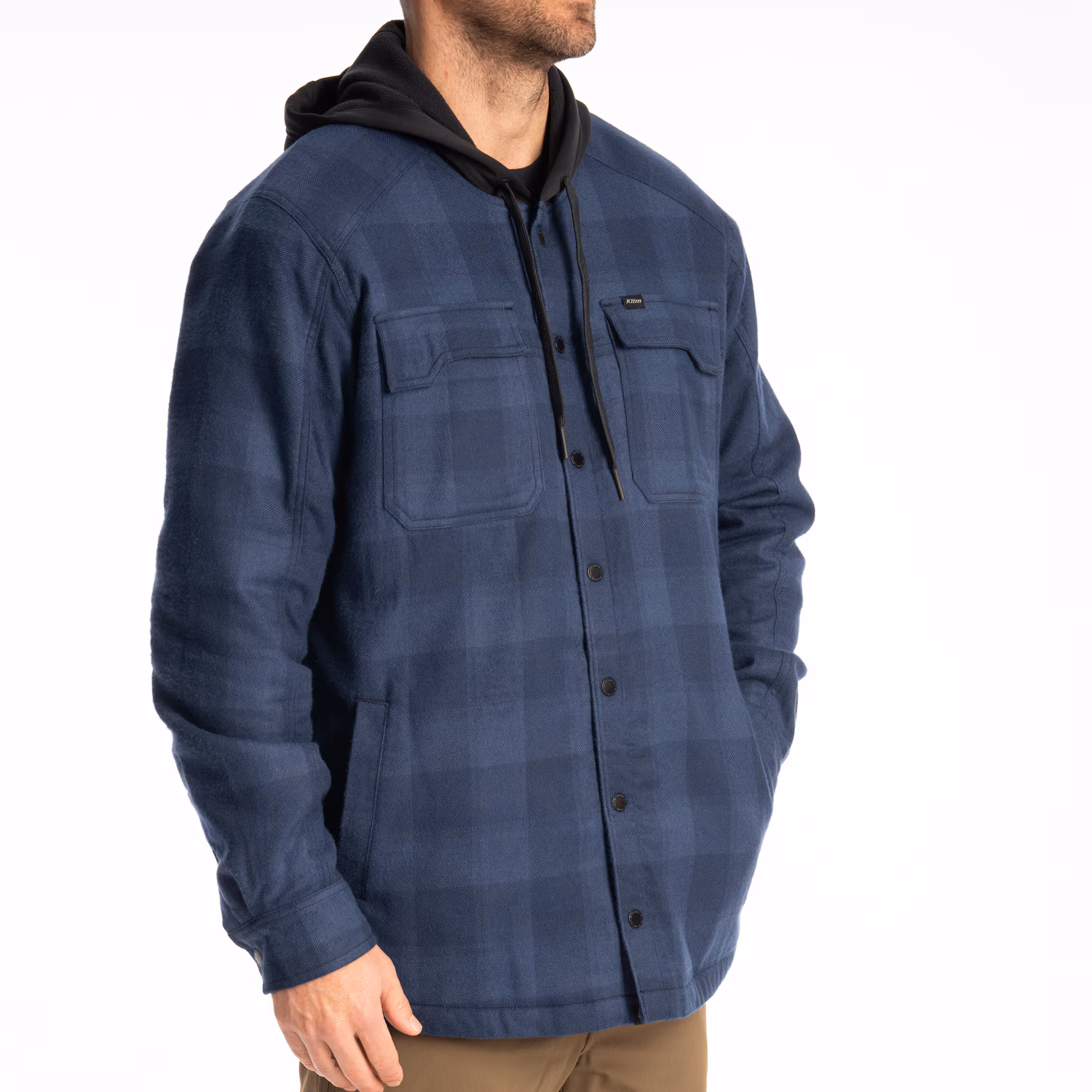 Targhee Fleece Lined Flannel Hoodie