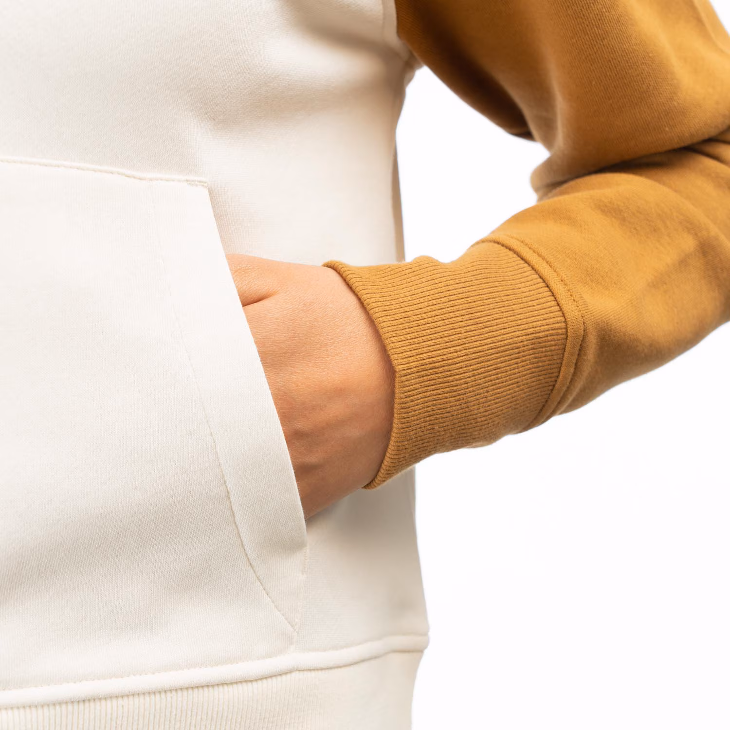 Huntley Pullover 1/4 Zip Crop Hoodie