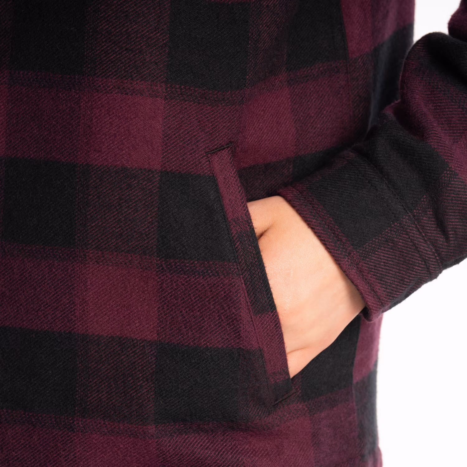 Big Sky Fleece Lined Flannel Hoodie