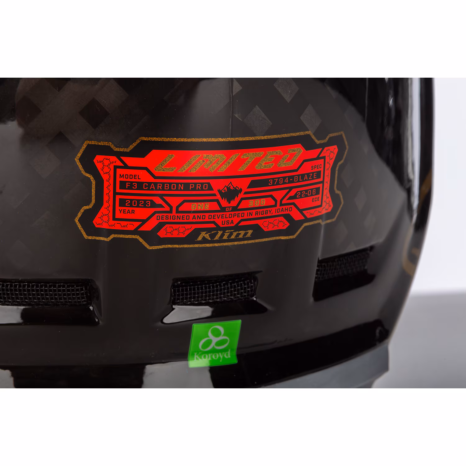 F3 Carbon Pro Helmet ECE