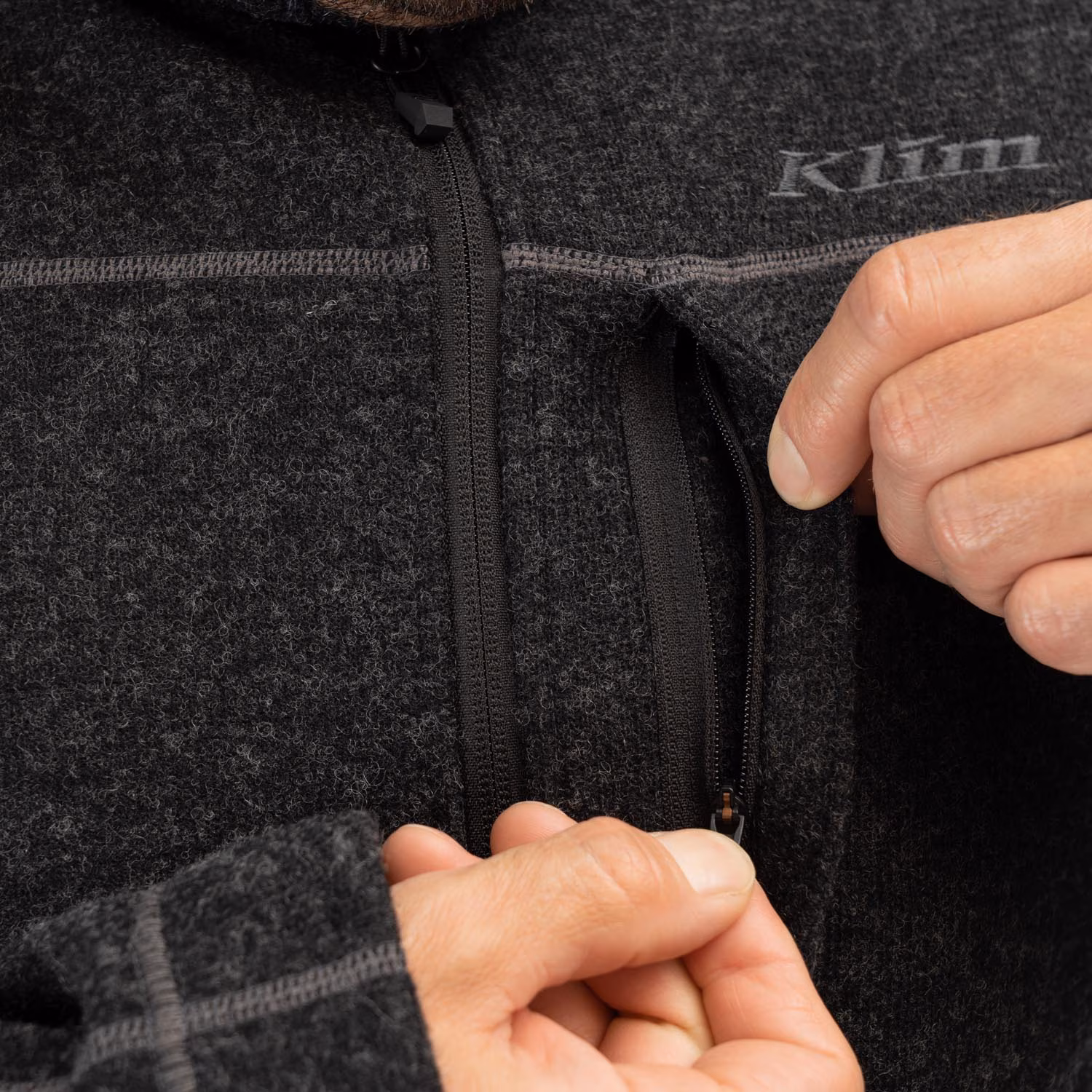 Bighorn Canyon Wool Fleece Hoodie