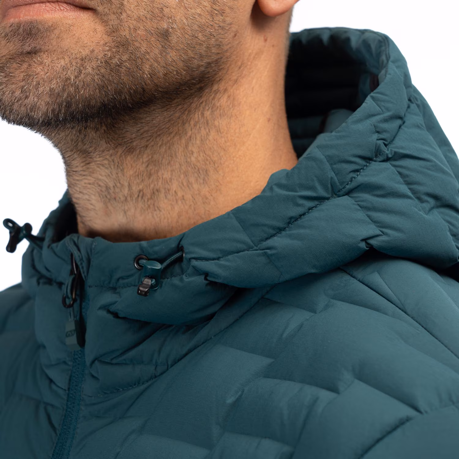 Boulder Stretch Down Hooded Jacket