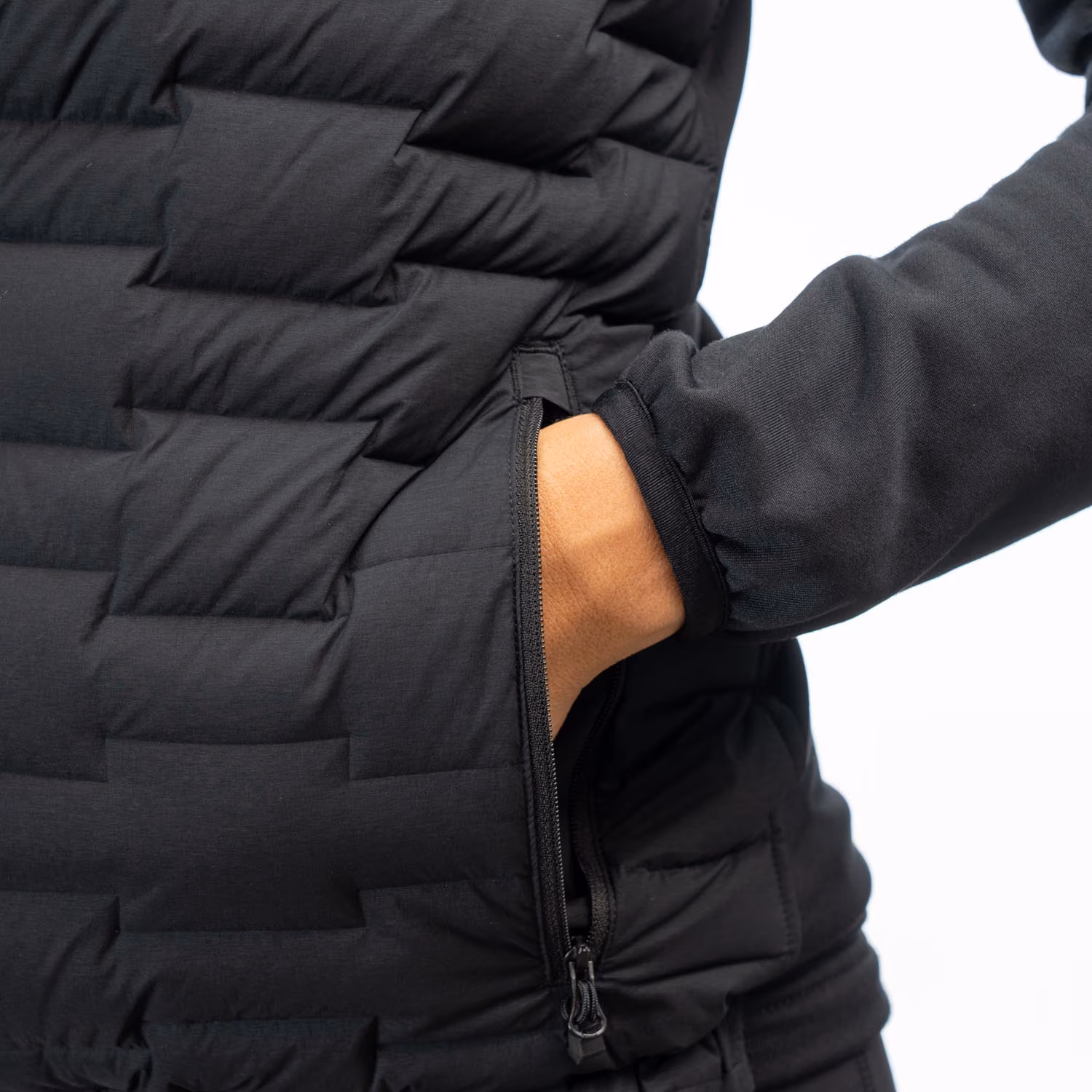 Luna Stretch Down Hybrid Hoodie