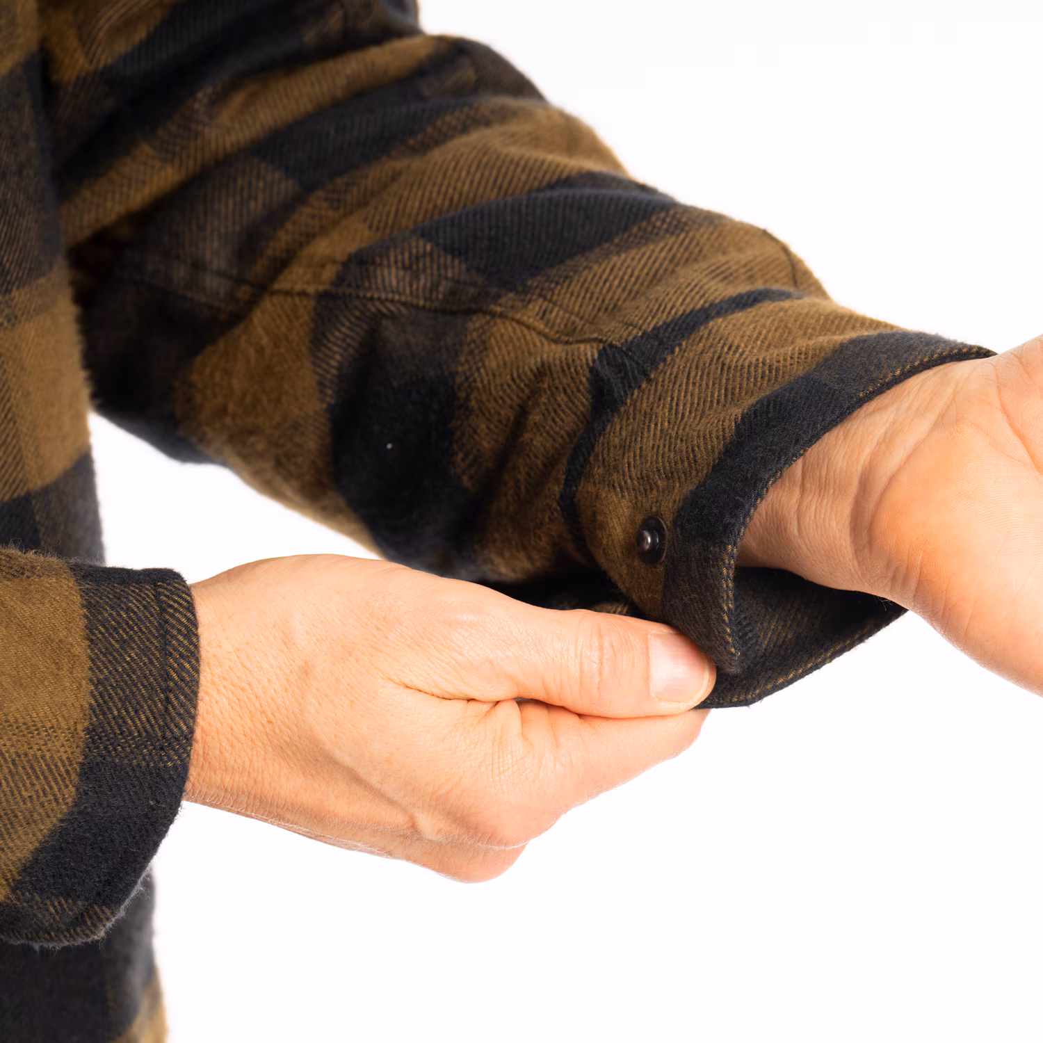 Targhee Fleece Lined Flannel Hoodie