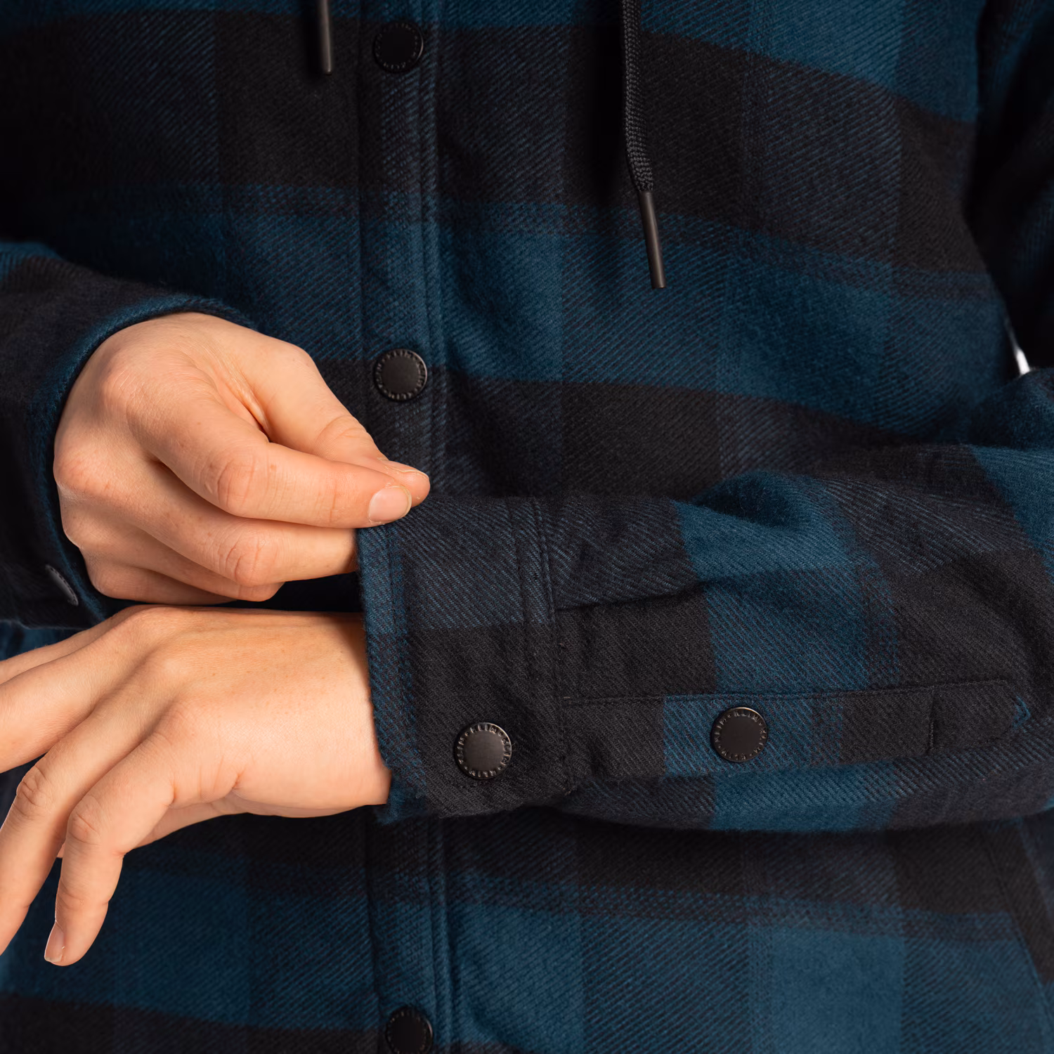 Big Sky Fleece Lined Flannel Hoodie
