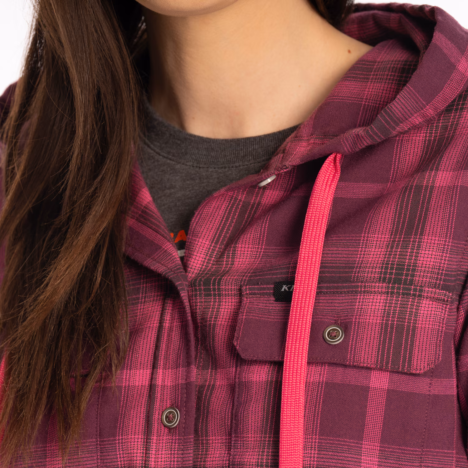 Ginny Mountain Midweight Stretch Flannel Hoodie