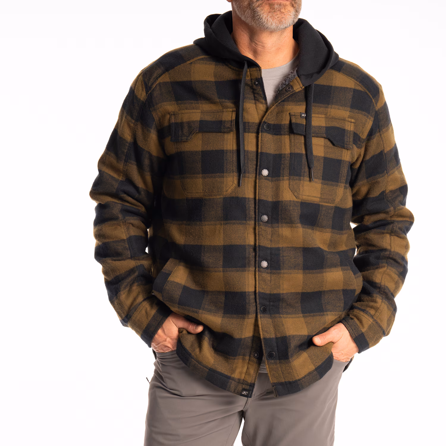 Targhee Fleece Lined Flannel Hoodie
