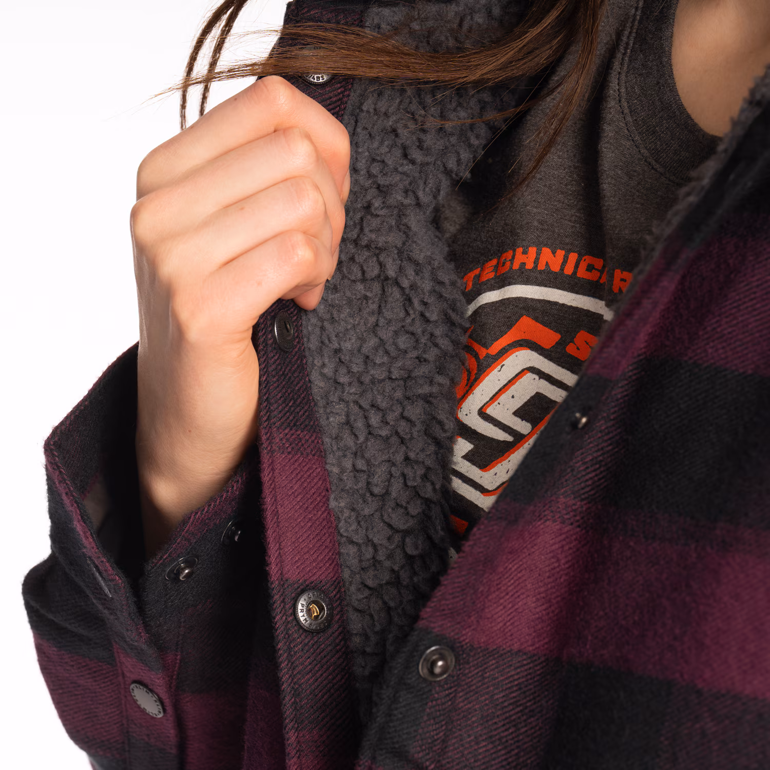 Big Sky Fleece Lined Flannel Hoodie