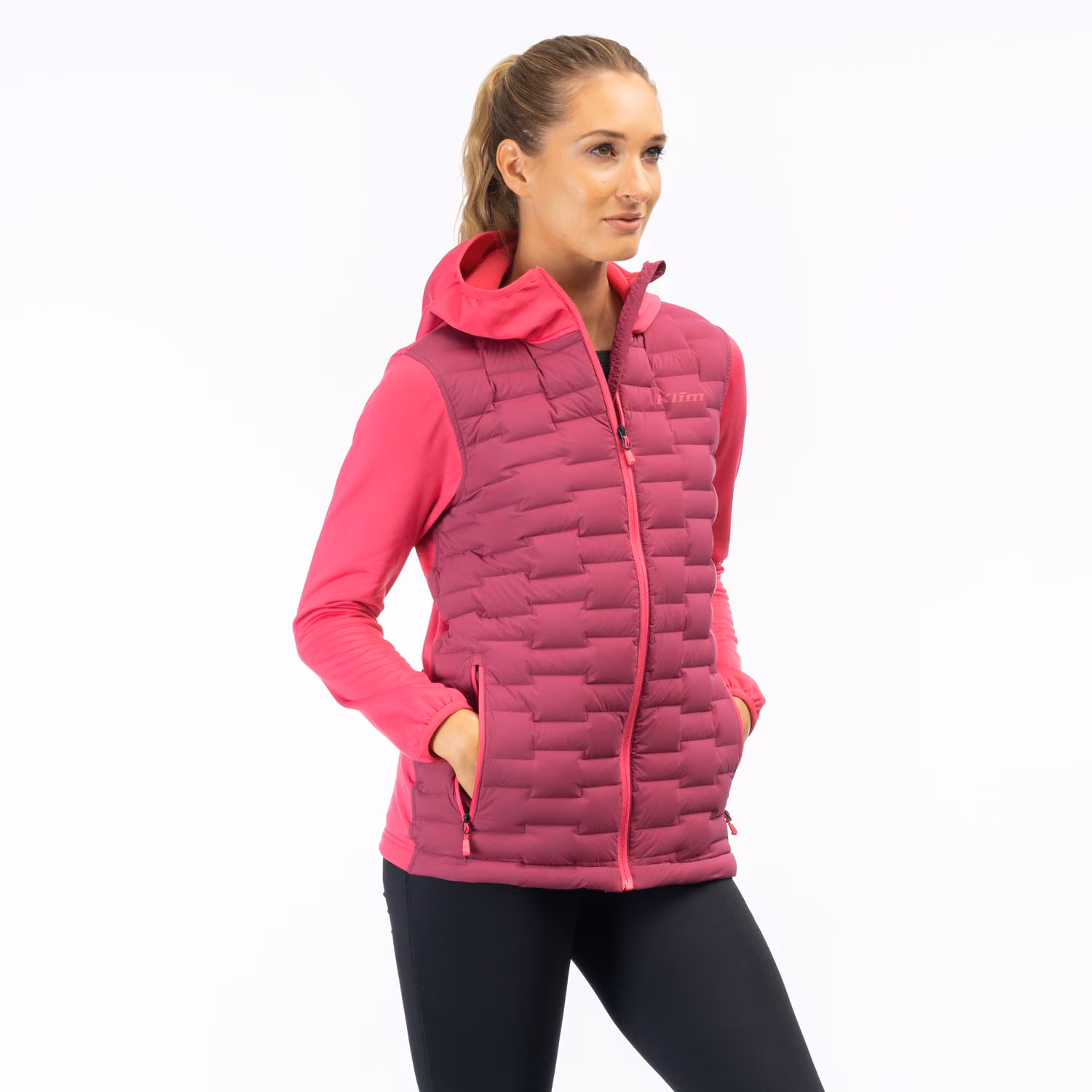Luna Stretch Down Hybrid Hoodie