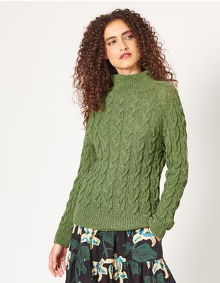 Handstrick Pullover Spruce