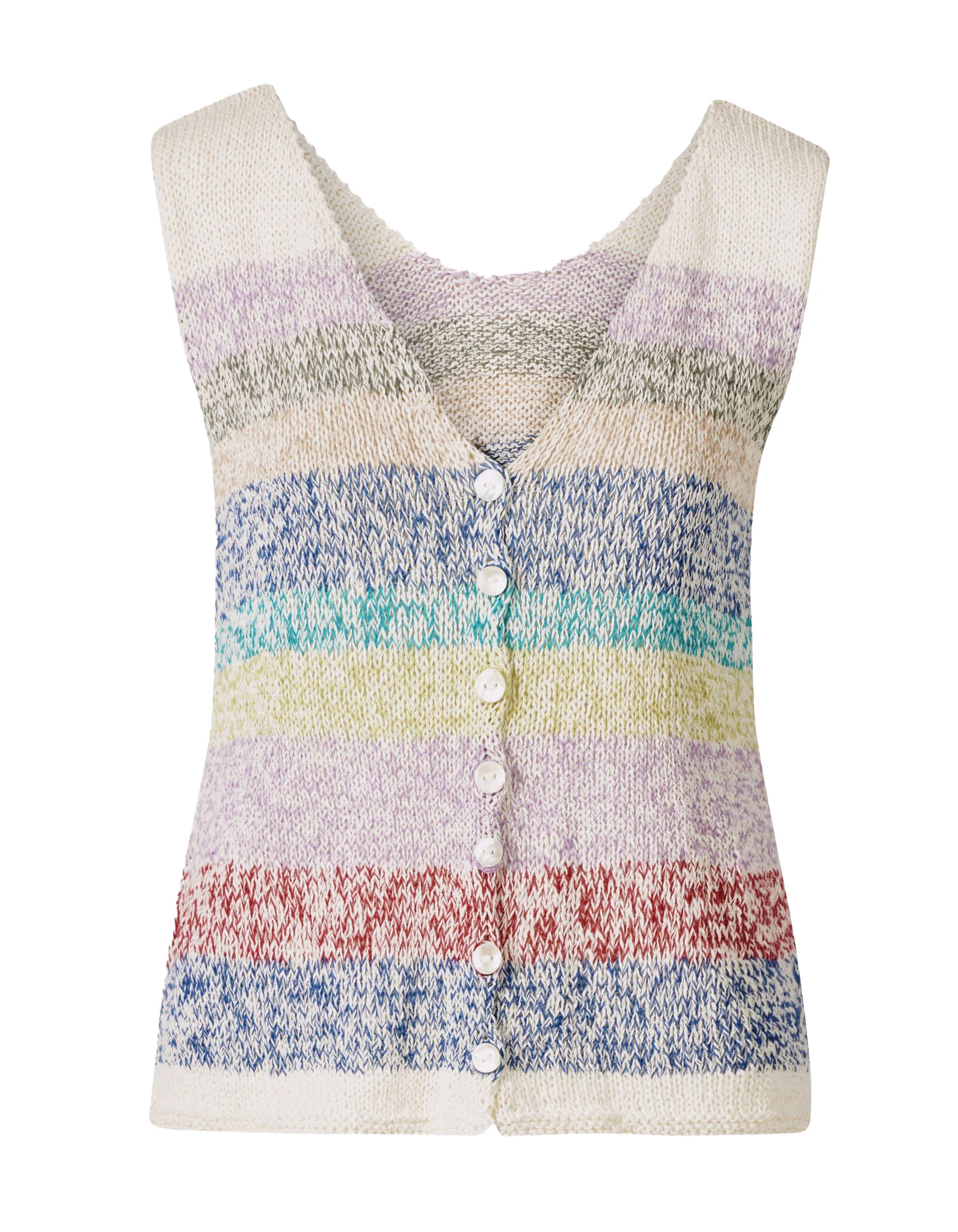 Handstrick Top Samantha aus reiner Bio-Baumwolle