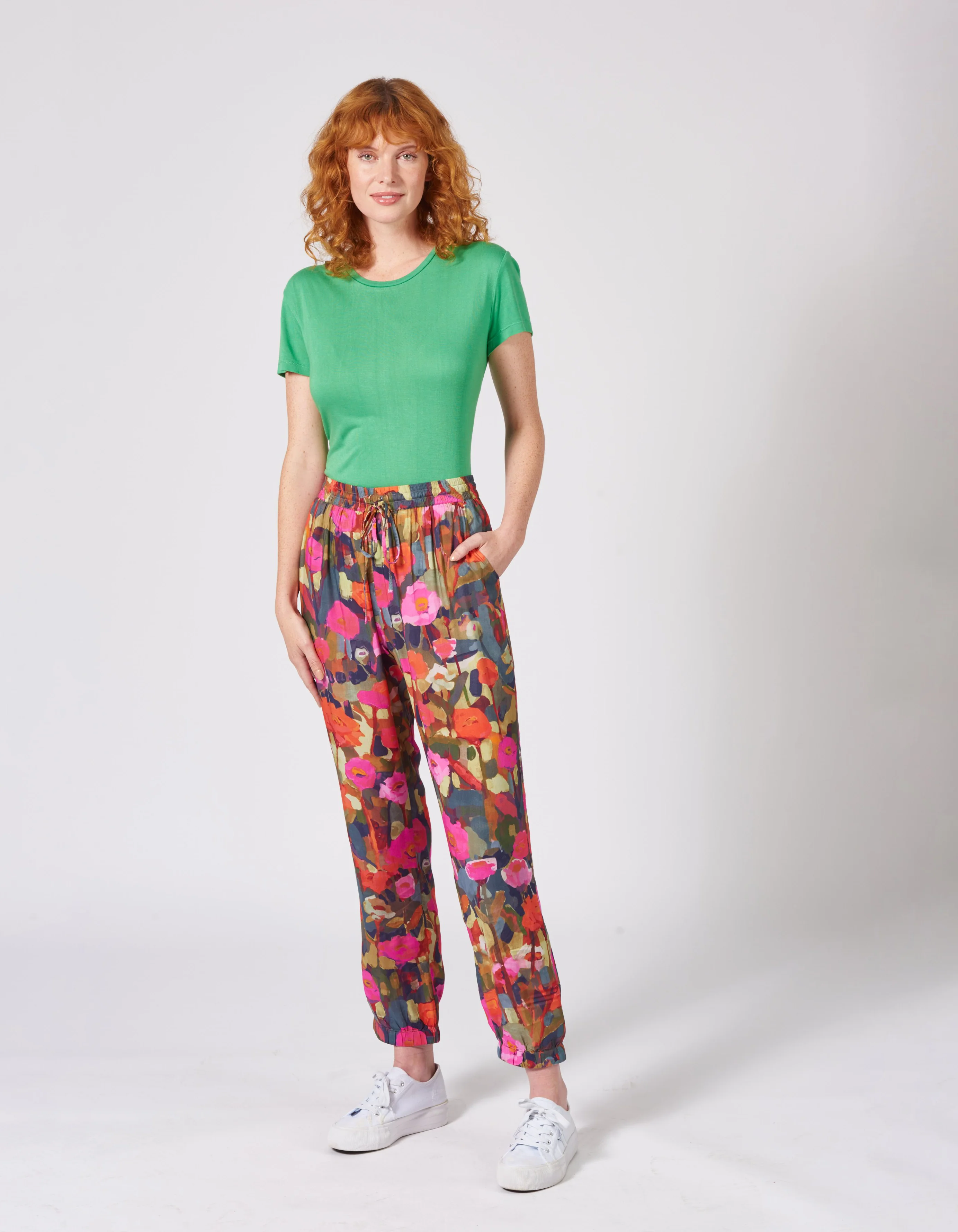 Hose Relaxed fit aus Viskose