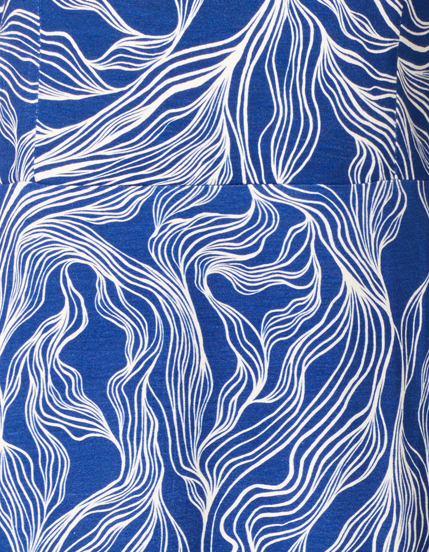 Jersey-Kleid aus  Viskose