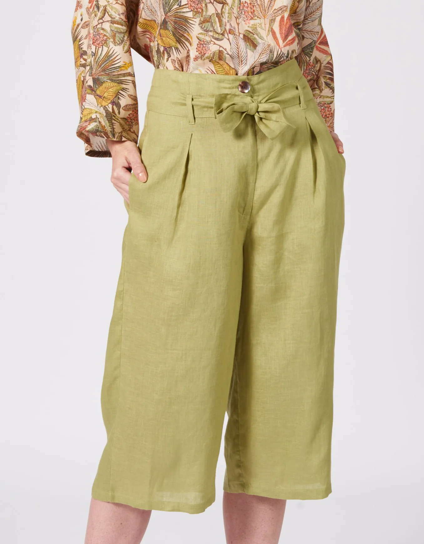 Sommerhose Liz in aus Leinen