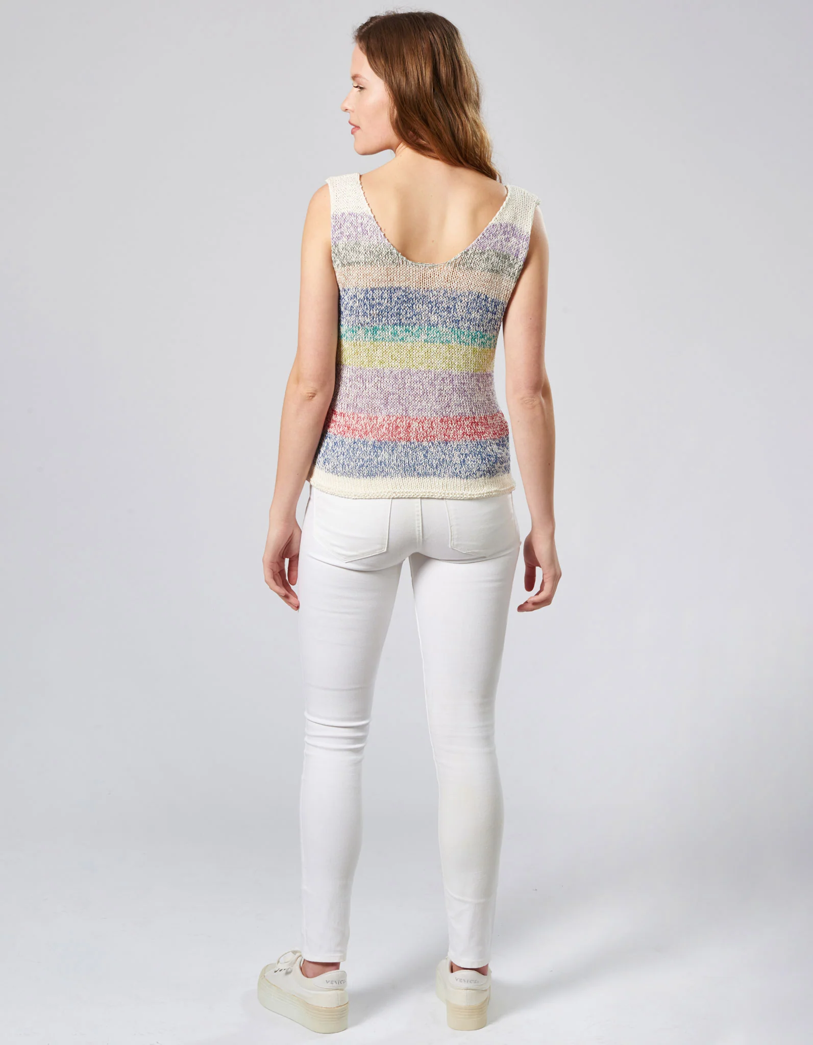 Handstrick Top Samantha aus reiner Bio-Baumwolle
