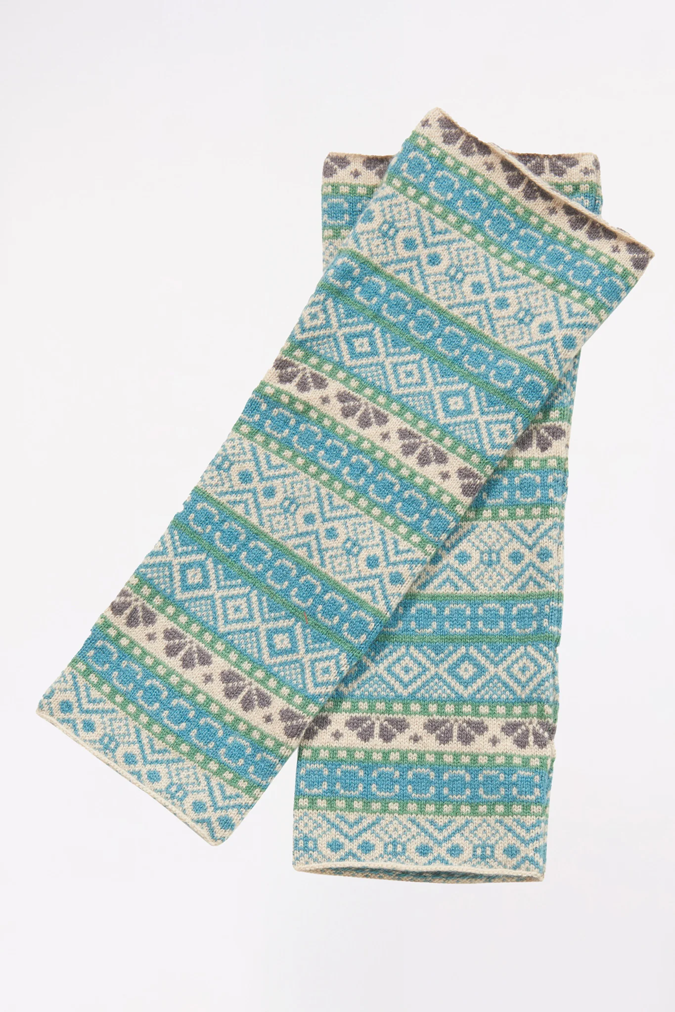 Merino-Pulswrmer mit Jacquard-Muster