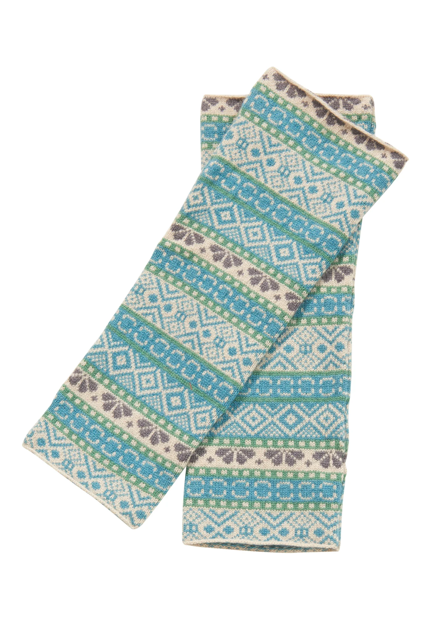 Merino-Pulswrmer mit Jacquard-Muster