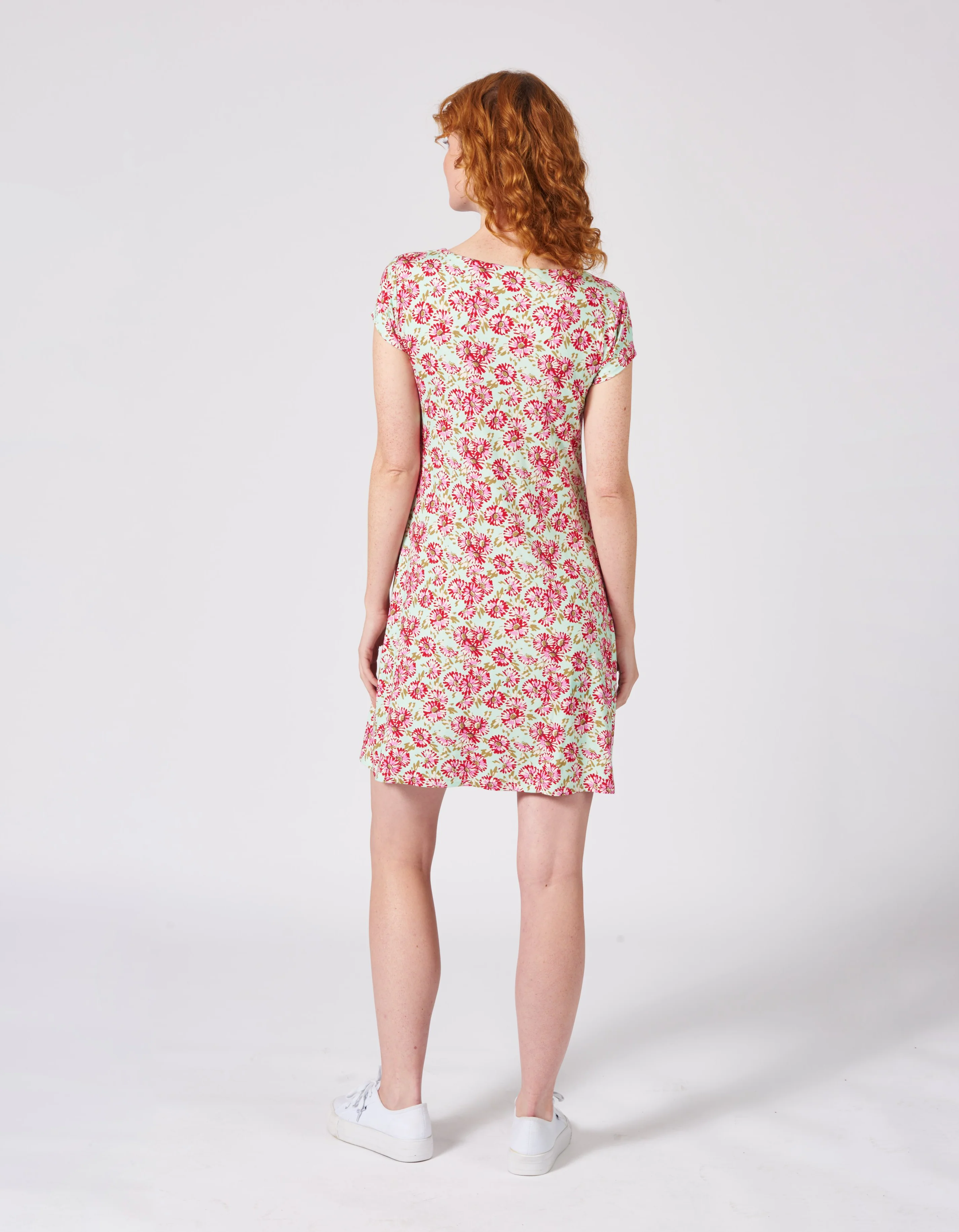 Jersey-Kleid aus  Viskose
