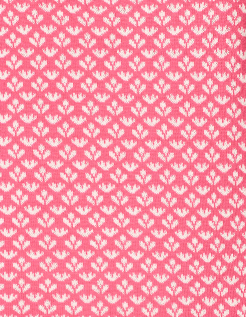 Jacquard Stricktop aus reiner Bio-Baumwolle