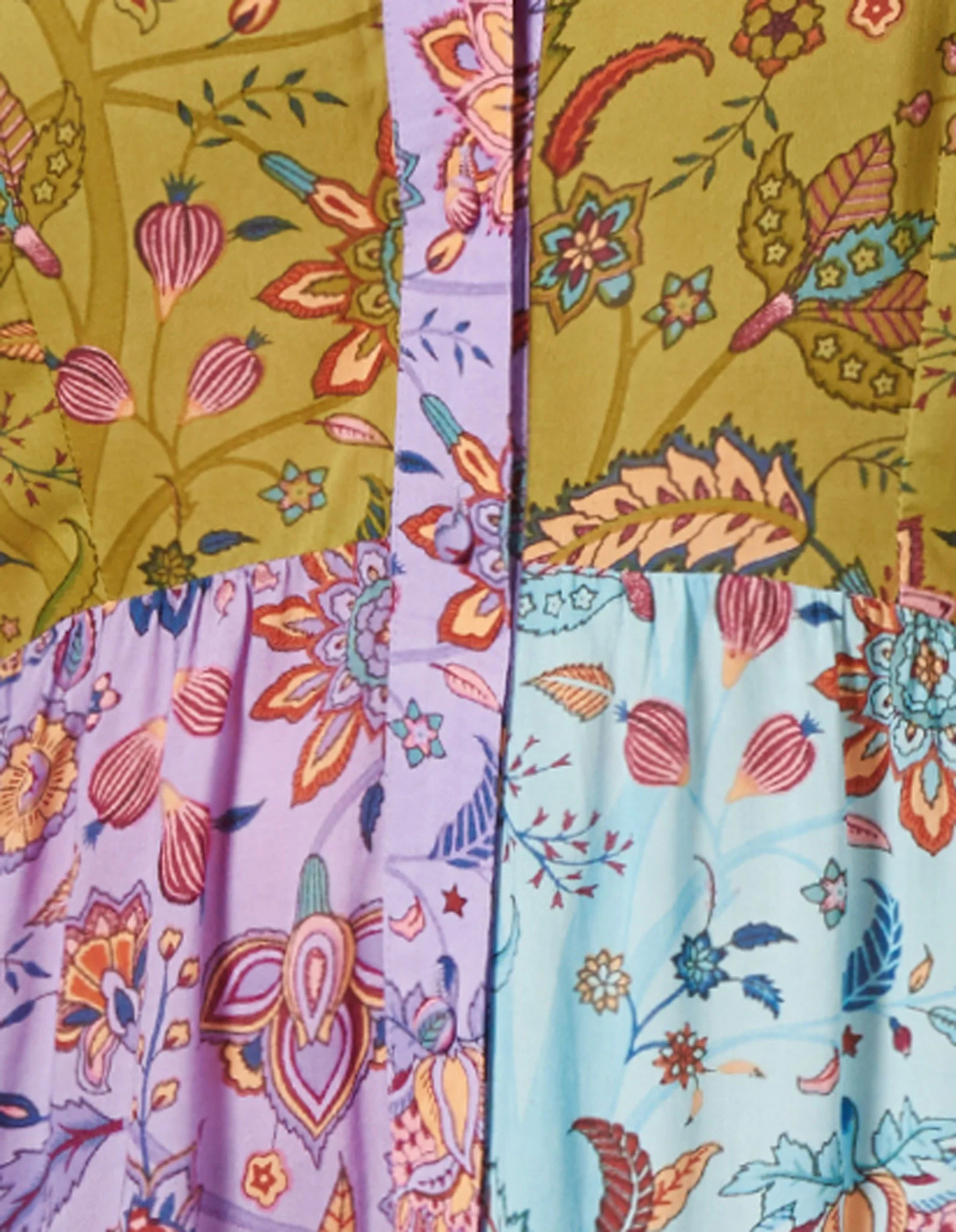 Boho-Kleid Annily mit floralem Muster
