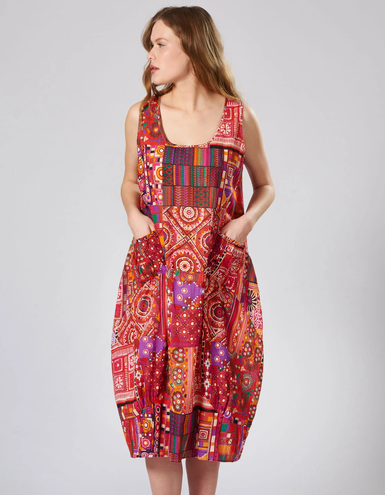 Ballonkleid Frida aus Bio-Baumwolle