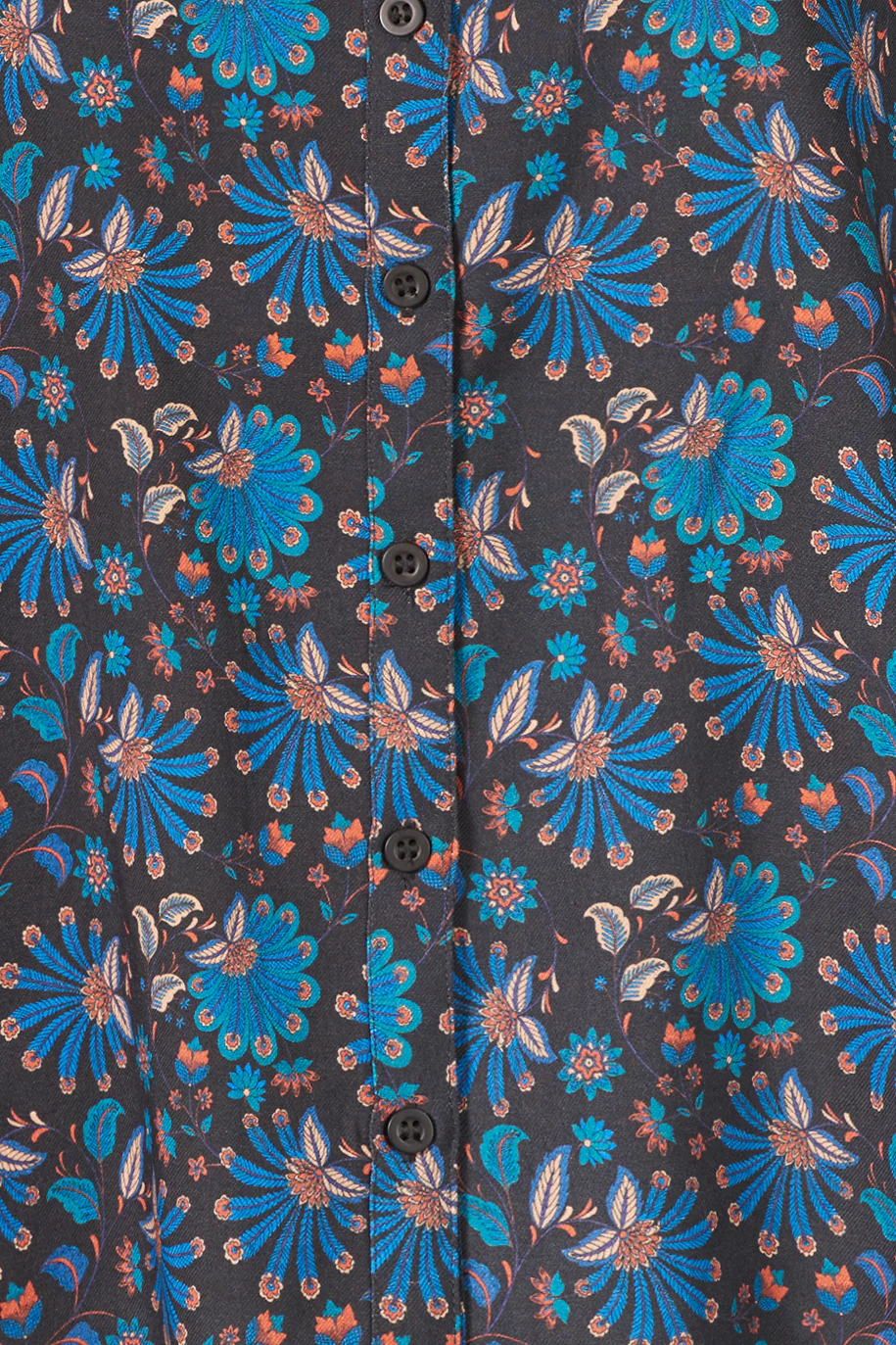 Bluse aus nachhaltiger  Viskose mit Federprint