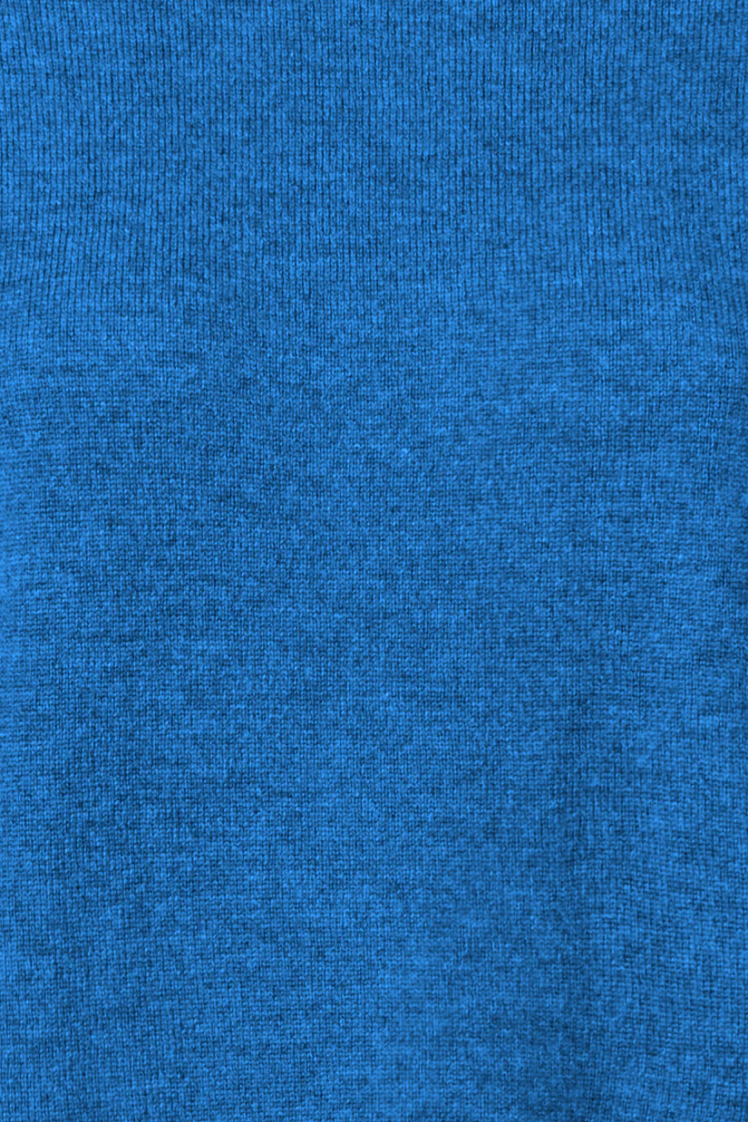 Feinstrick-Pullover mit Stehkragen aus Merino-Kaschmirmix, unifarben
