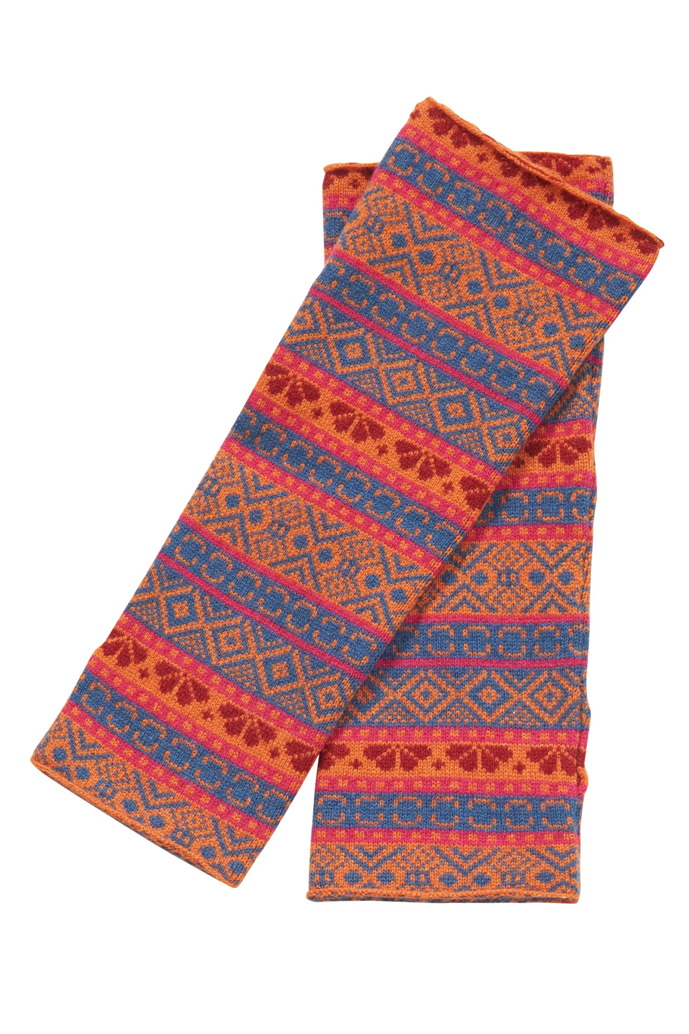 Merino-Pulswrmer mit Jacquard-Muster