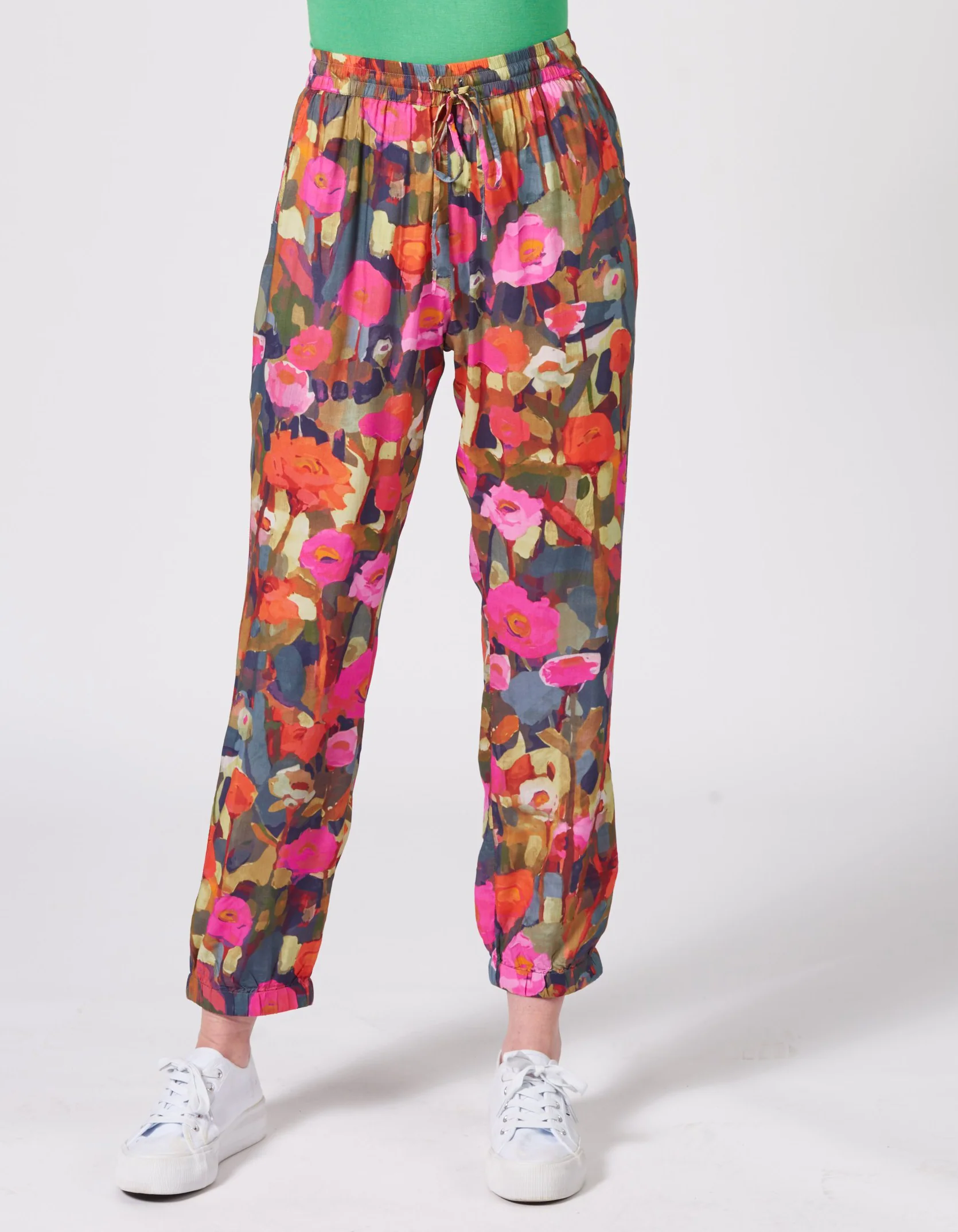 Hose Relaxed fit aus Viskose