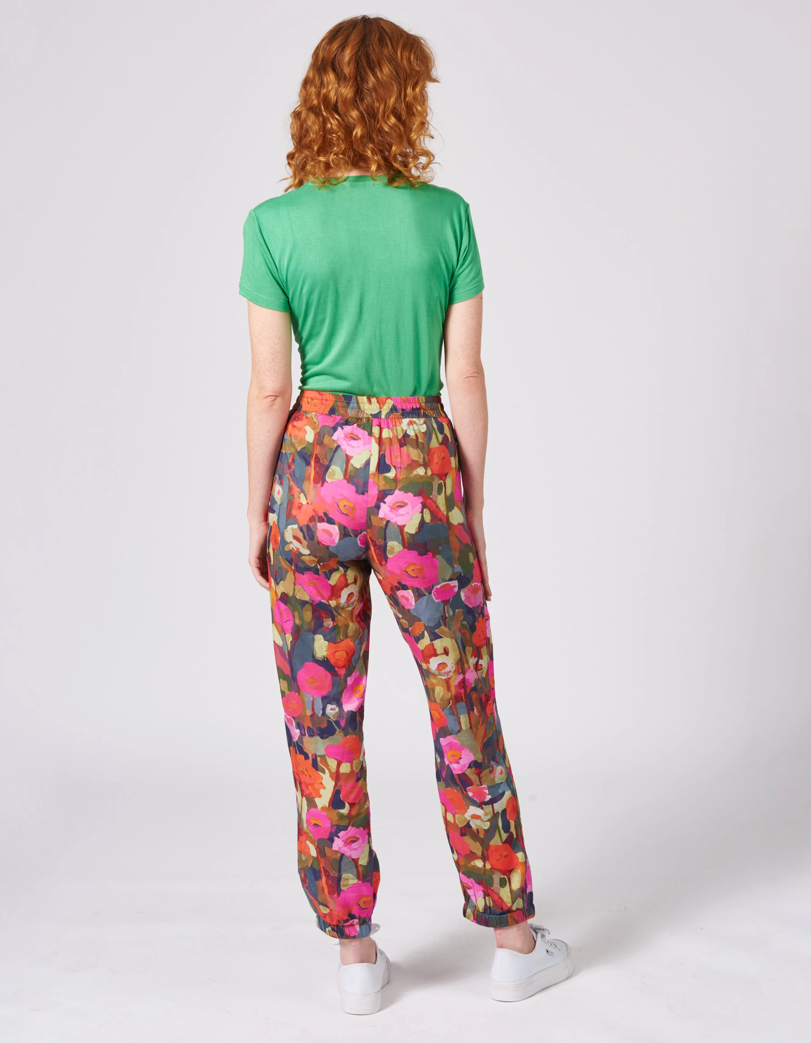 Hose Relaxed fit aus Viskose