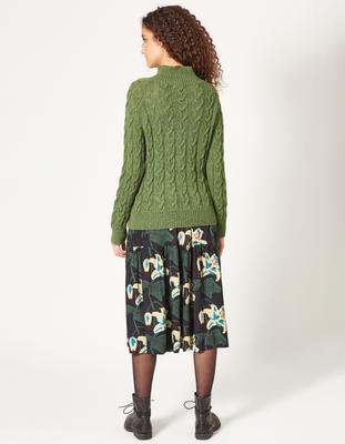 Handstrick Pullover Spruce