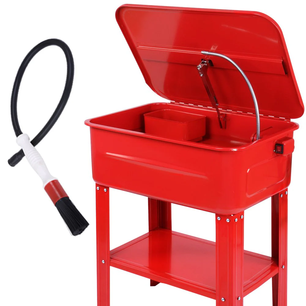 Fontaine de nettoyage pour atelier pièces mécaniques 80 litres avec pompe 3401102