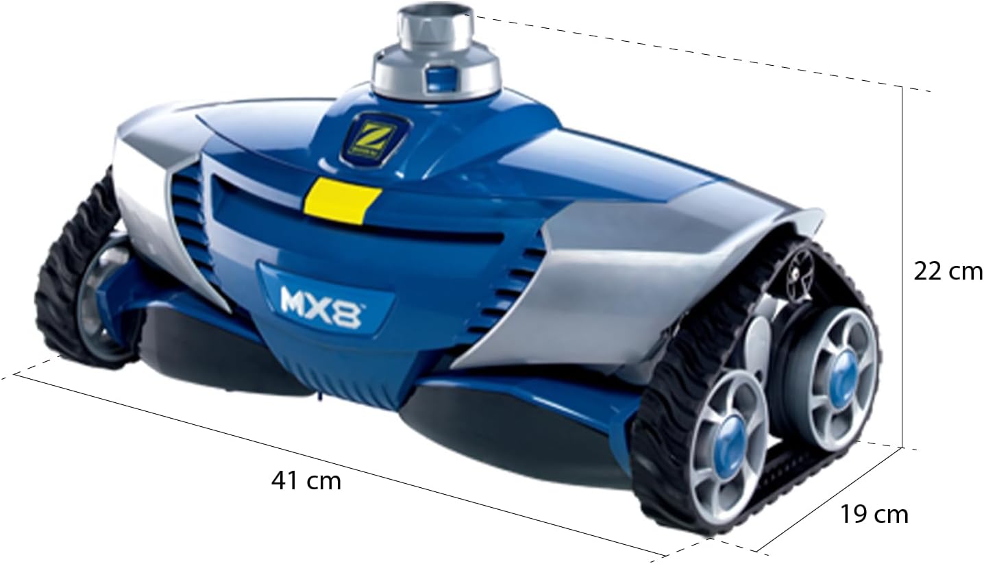 Zodiac W79102 MX6 Robot Nettoyeur de Piscine Hydraulique, Multicolore