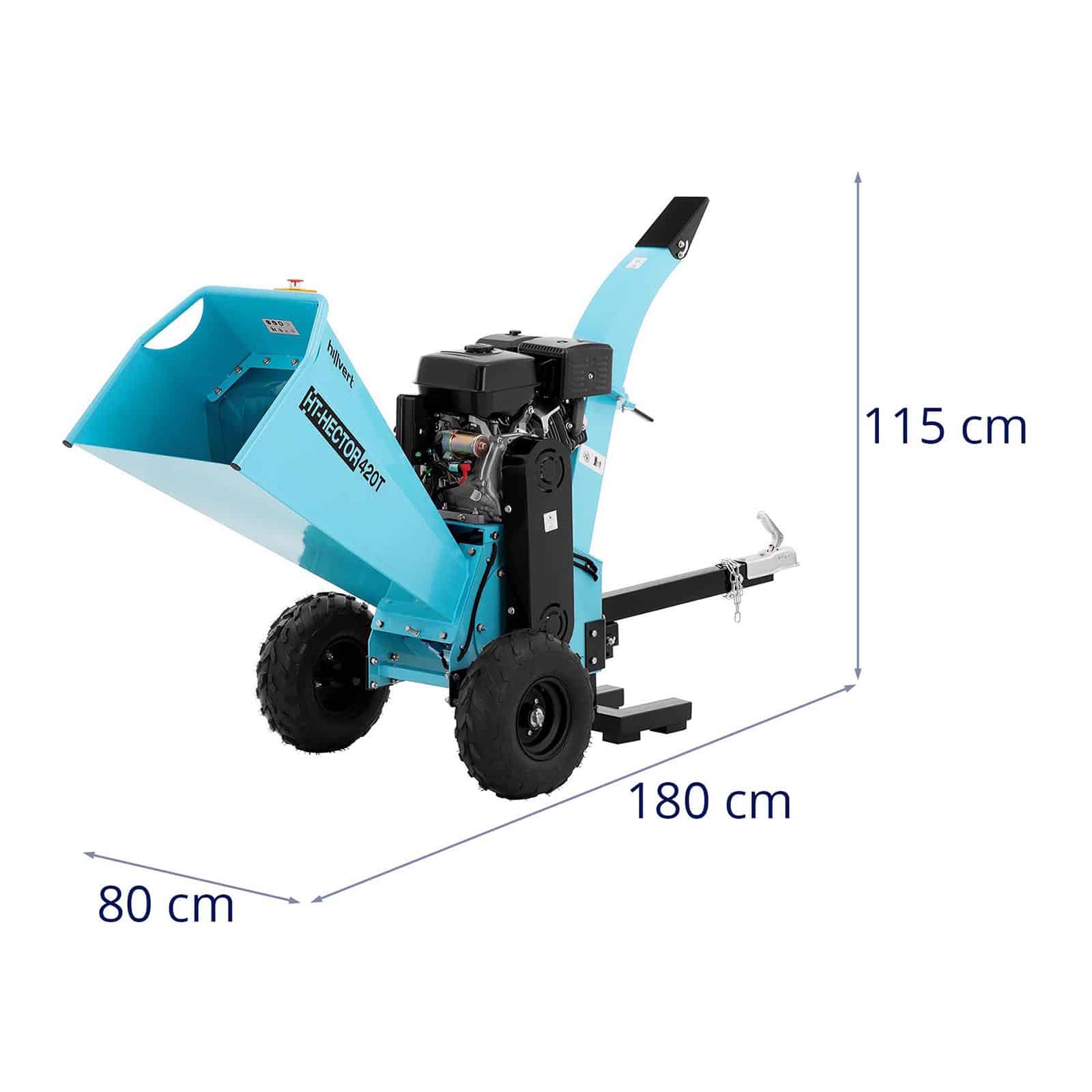 Broyeur à essence 7 CV Largeur de coupe 50 mm Broyeur à bois 14_0007476