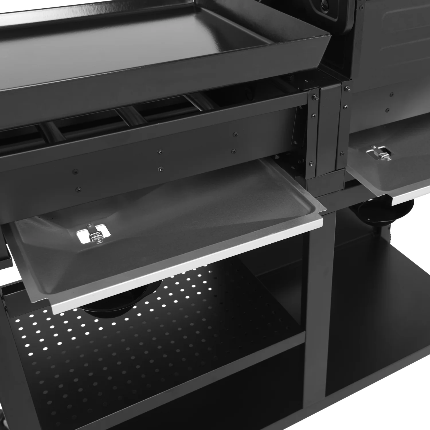 Barbecue duo au gaz VESUVIO - 3 brûleurs + plancha 3 brûleurs Happy Garden