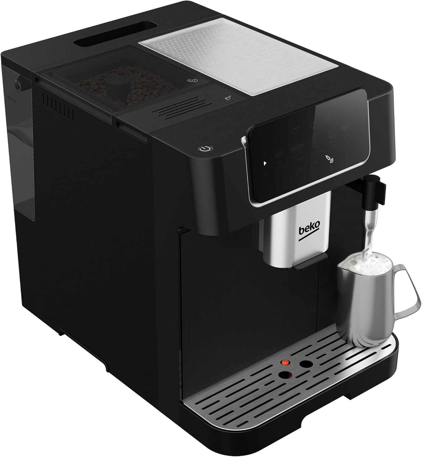 BEKO Expresso avec broyeur CEG7302B noir CaffeExperto