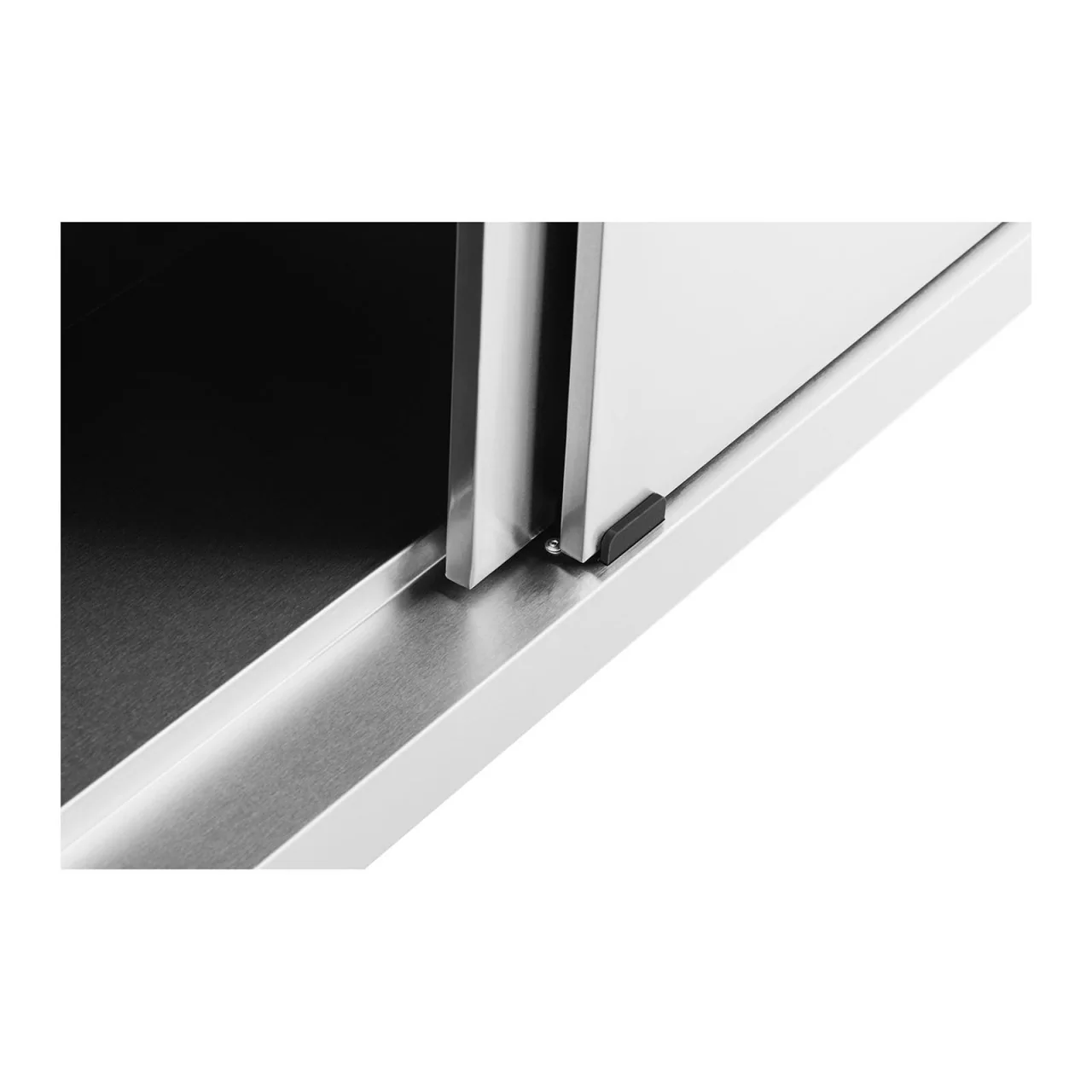 Meuble bas inox 150 x 60 x 85 cm dosseret capacité de 600 kg acier inoxydable 14_0002480