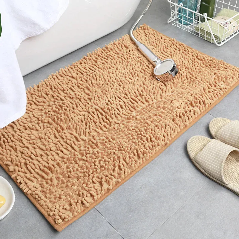 Tapis De Bain Poils Longs