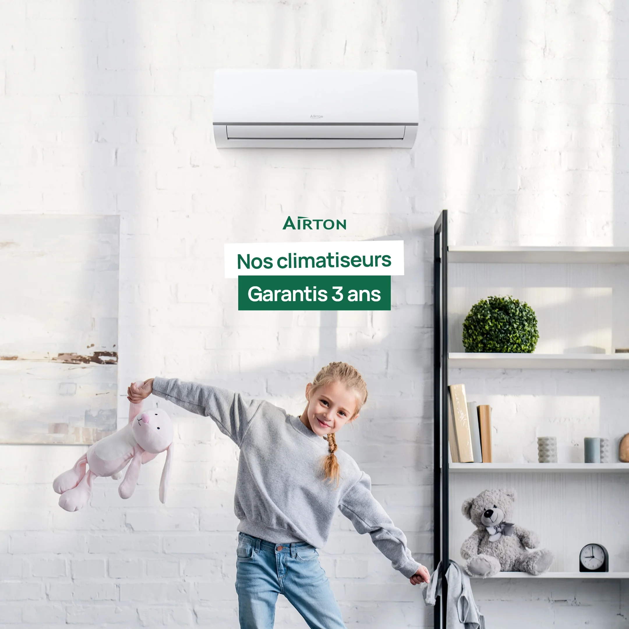 Climatiseur réversible - Pompe à chaleur Air Air (PAC)