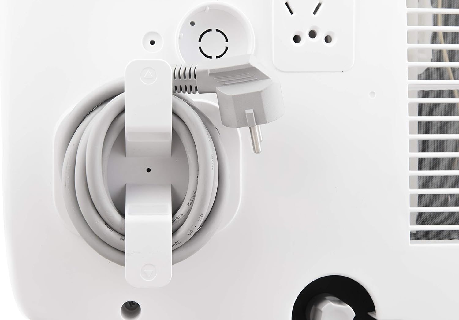 Olimpia Splendid-02265 Dolceclima Compact 8X- Climatiseur portable 3-en-1 : Refroidissement, ventilation, déshumidification, 8 000 Btu/H, 2.1 Kw, Gaz R290, blanc-pour les pièces jusqu'à 60m³