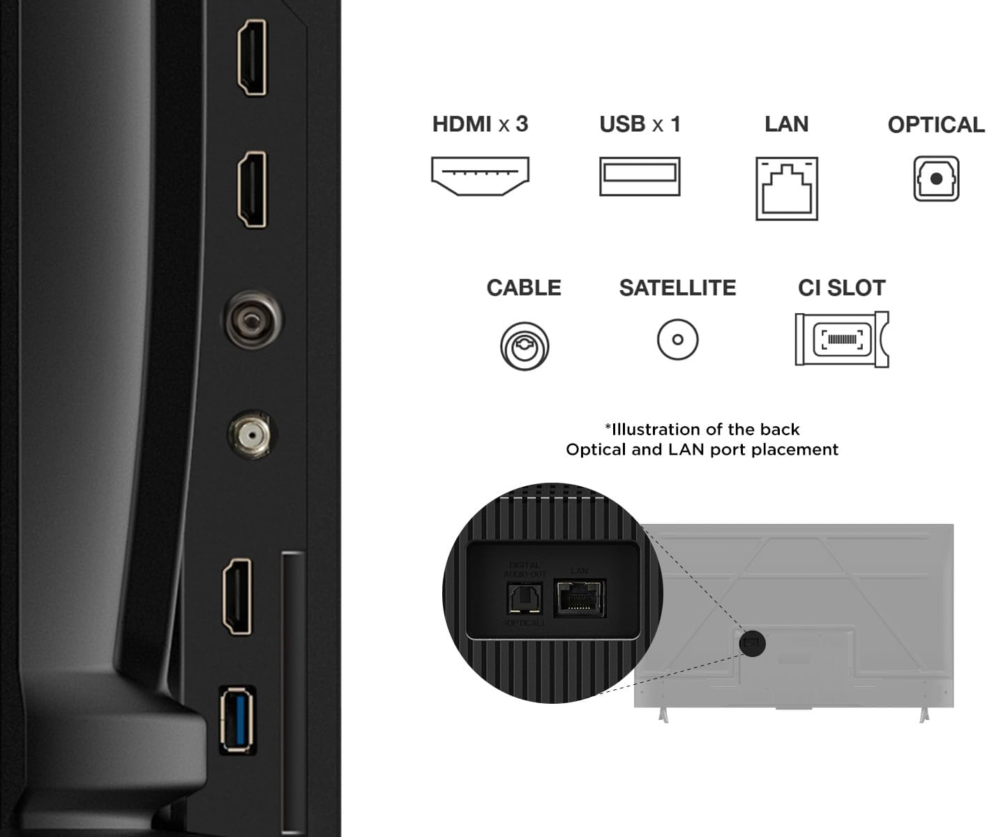 TCL 55V6B 55 Pouces 4K Ultra HD, HDR TV, Smart TV Powered by Google TV (Dolby Audio, Motion Clarity, Voice Control, Compatible avec Google Assistant, Chromecast intégré)