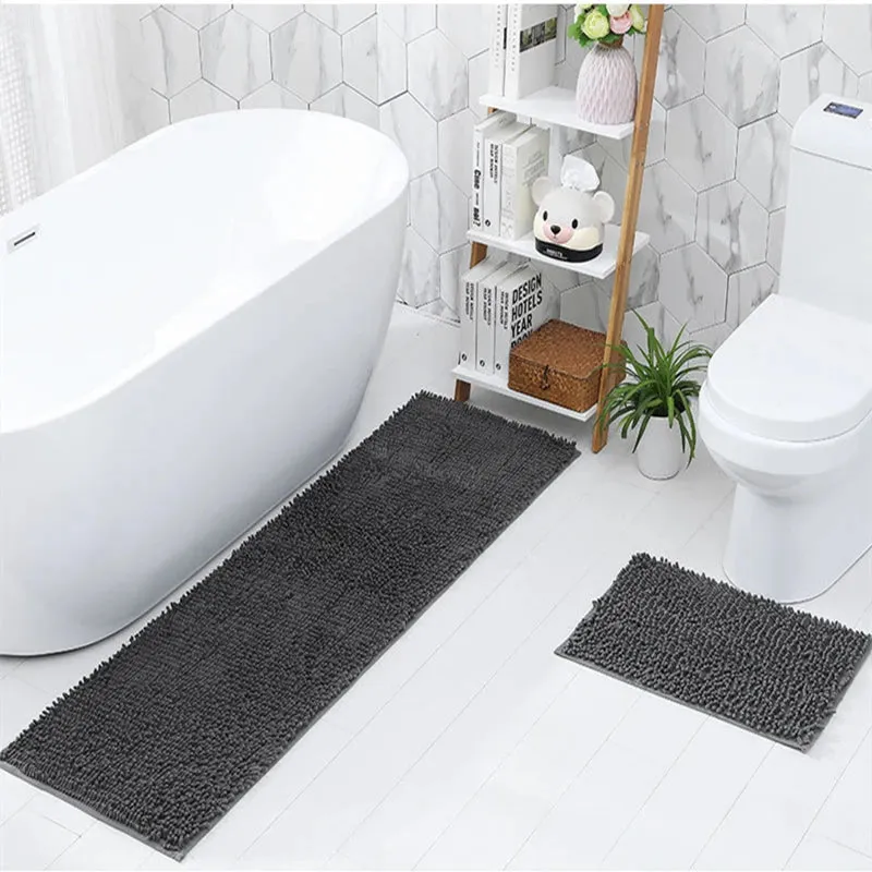 Tapis De Bain Poils Longs