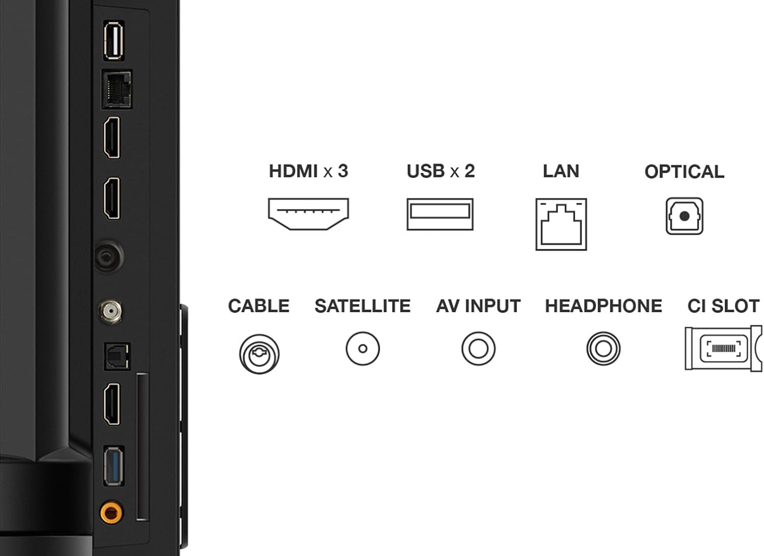 TCL 55V6B 55 Pouces 4K Ultra HD, HDR TV, Smart TV Powered by Google TV (Dolby Audio, Motion Clarity, Voice Control, Compatible avec Google Assistant, Chromecast intégré)