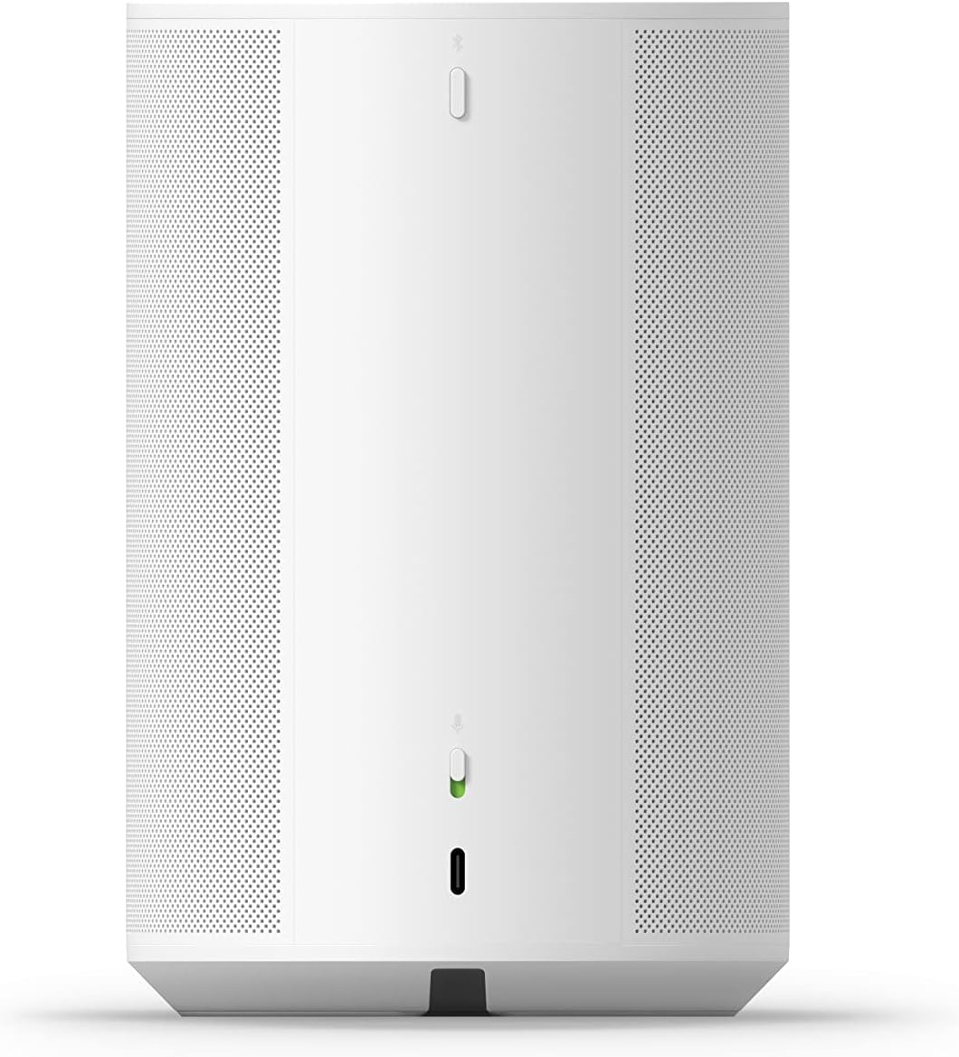 Sonos Era 100 | Enceinte intelligente avec Wi-Fi, Bluetooth, avec Amazon Alexa - Blanc