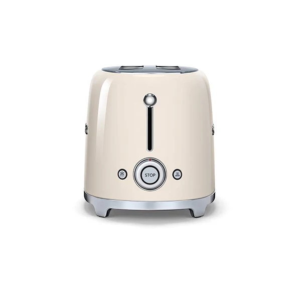 Grille-pain 4 tranches crème 1500 W TSF02CREU Smeg