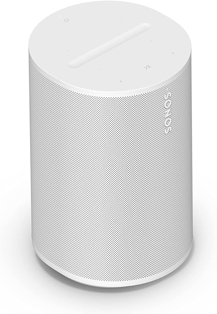 Sonos Era 100 | Enceinte intelligente avec Wi-Fi, Bluetooth, avec Amazon Alexa - Blanc